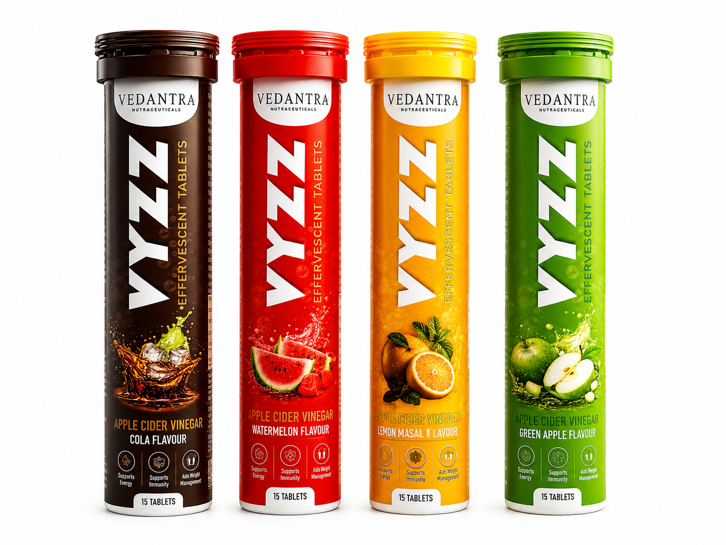 VYZZ APPLE CIDER VINEGAR MIX FLAVOURS